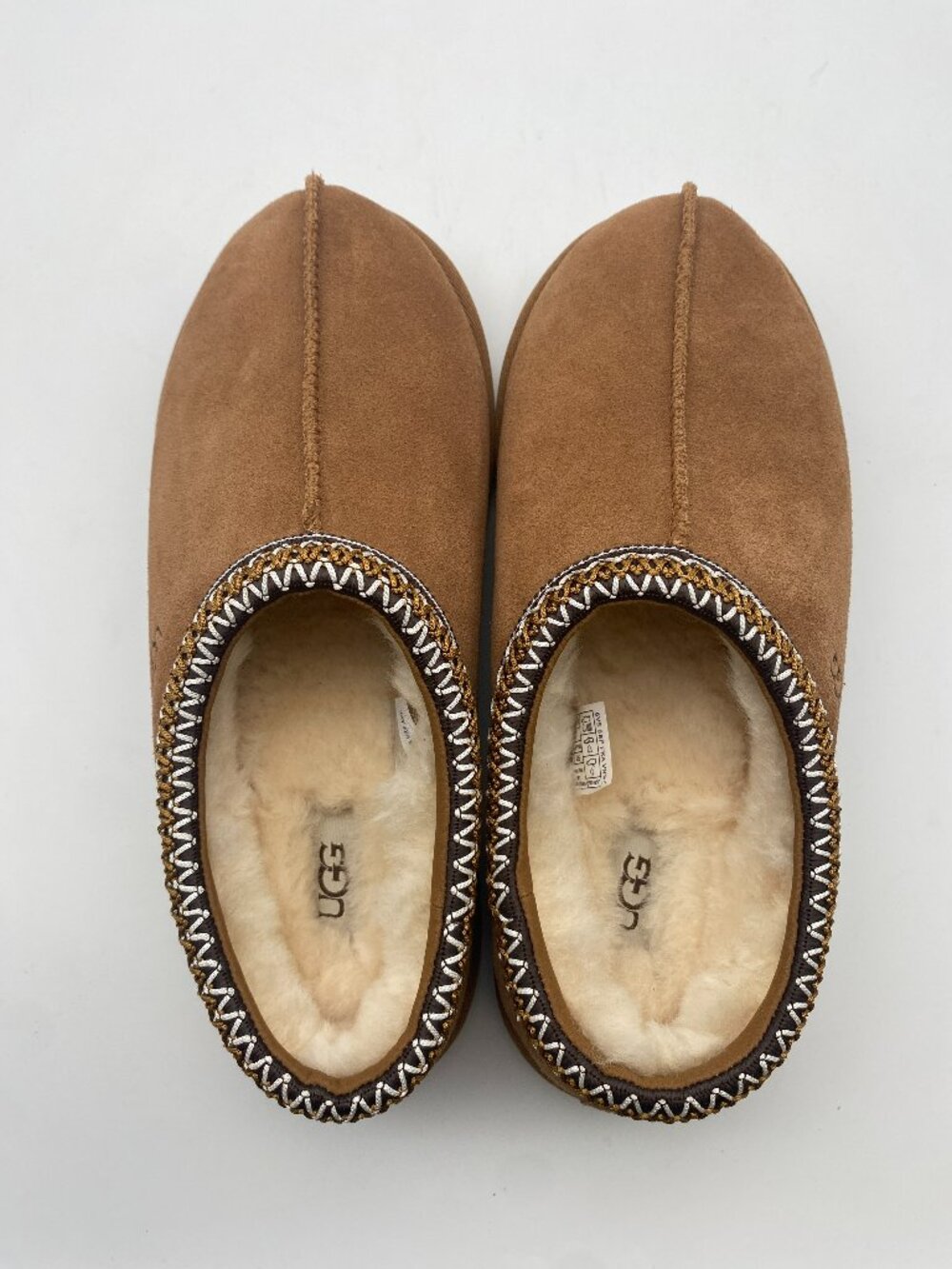 UGG TASMAN Ⅱ SLIPPERS CHESNUT US WOMEN'S SIZE 9